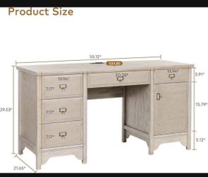Farmhouse Office Computer Desk
