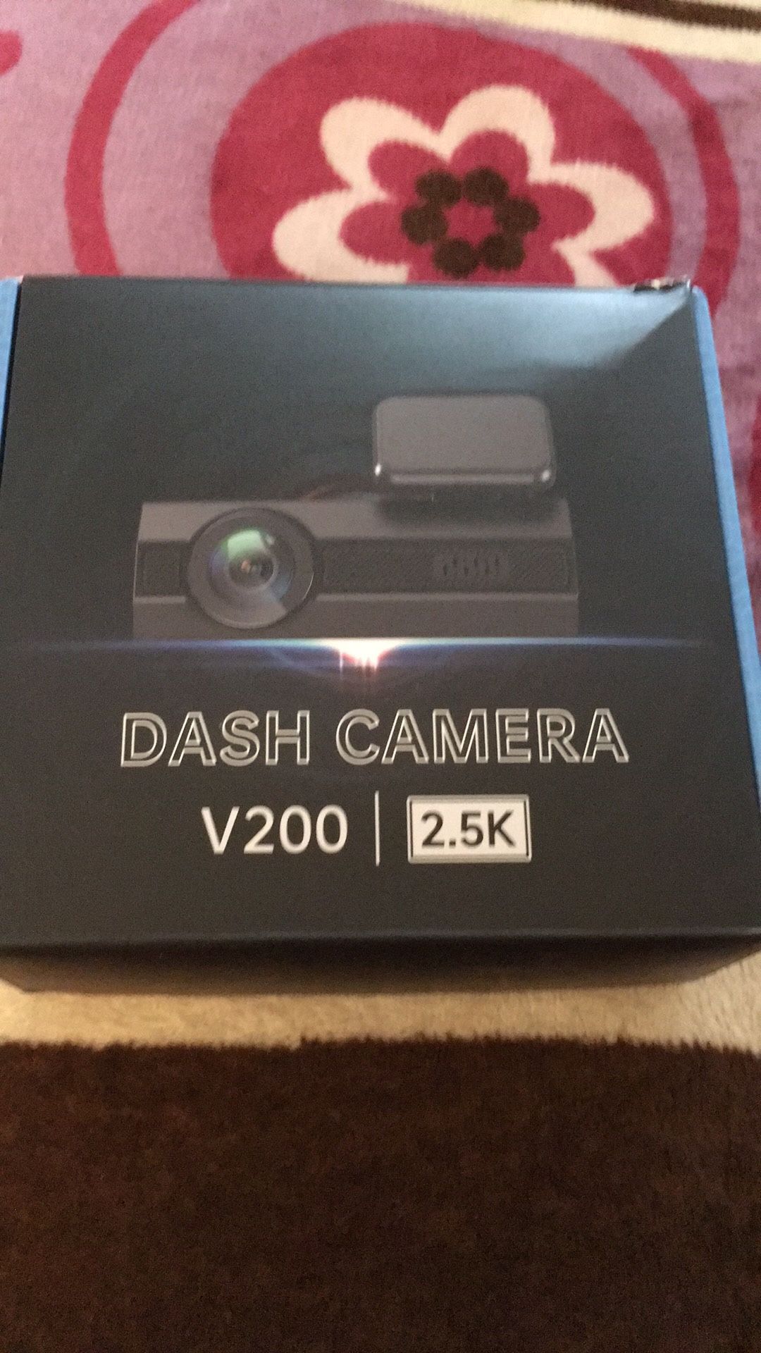 NEW! V200 VEEMENT Dash Cam Front 2.5K Mini Cars Trucks 1440P Car Camera Black