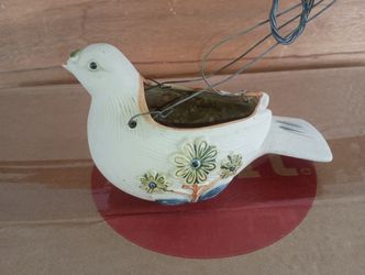 Vintage Bird Plant Hanger