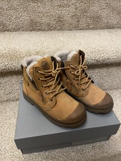 Palladium Wool Boots Boy Size 12
