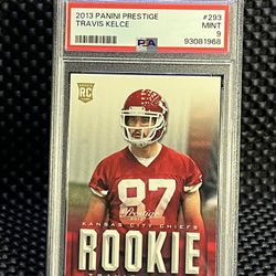 🧨2013 Travis Kelce ROOKIE PSA 9 !!💥