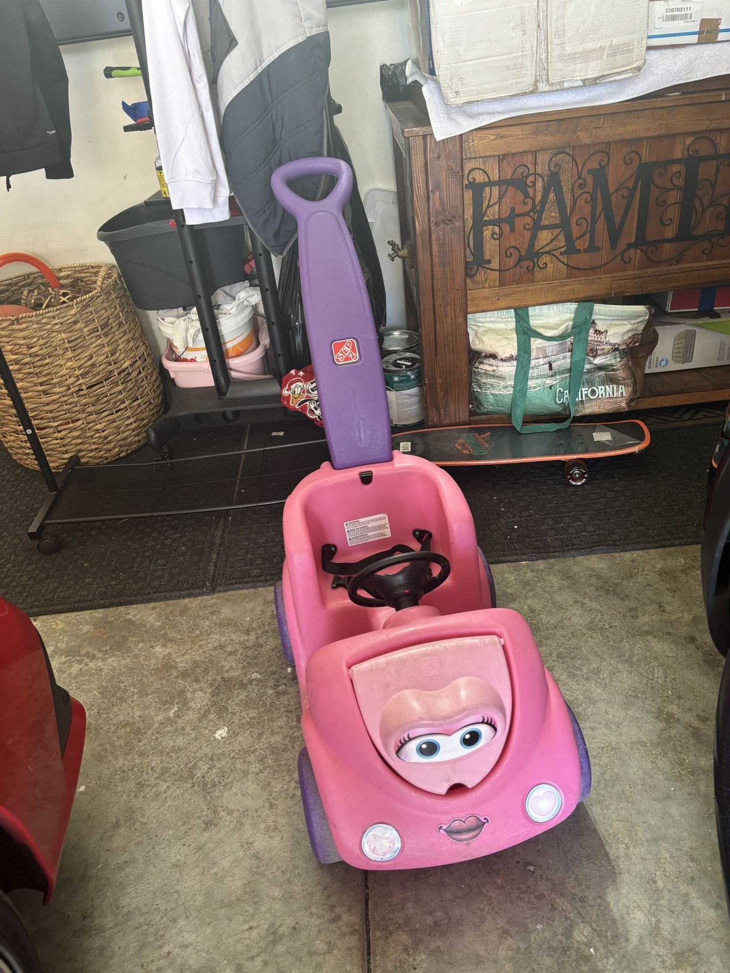 Pink Push Buggy 