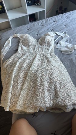 White dress size medium