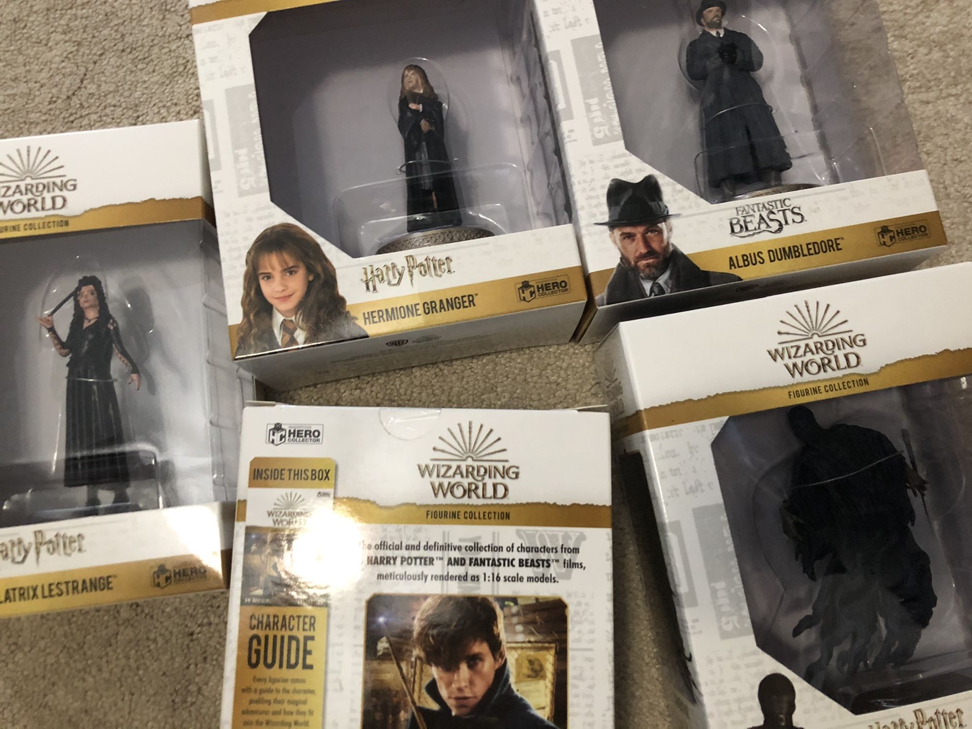 Harry potter figurine fantastic best set collection new