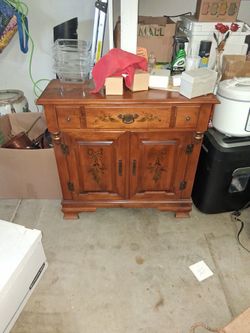 Vintage Mid Century Comode Maplewood