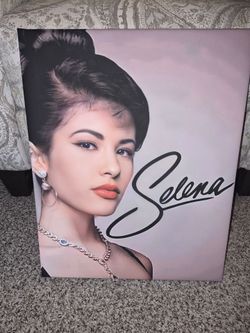 Selena Canvas Wall Art
