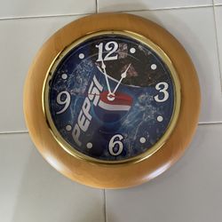 Pepsi Themed Clock 