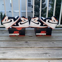 BRAND NEW JORDAN 1 “ELECTRO ORANGE” FOR SALE!!! GS SIZE 5.5  $175