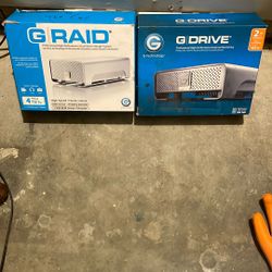 G Raid External Hard Drives 