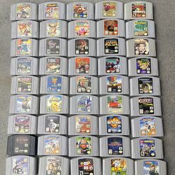 Nintendo 64 Games Authentic 