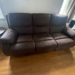 Reclining Sofa (Best Offer)
