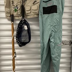 Fly Fishing Gear, Clothes. Woman’s 