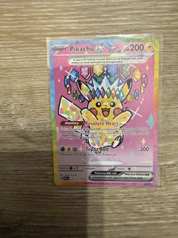 Pikachu ex 277/217 Special Illustration Rare (SIR) | Ascended Heroes