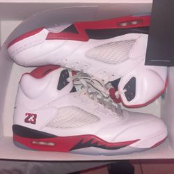 Jordan 5s Red 