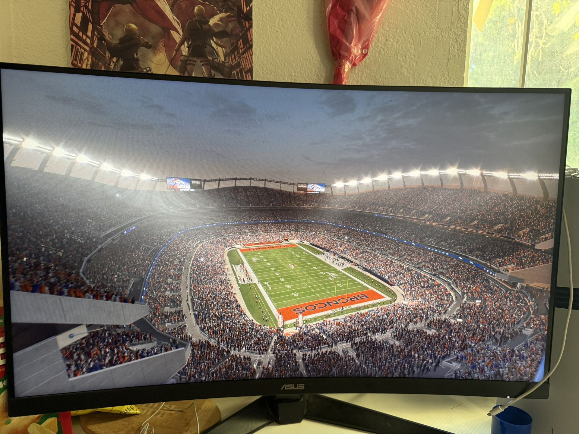 Asus 32inch Curved1440p 165hz Monitor