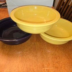 Fiestaware Serving Bowls 