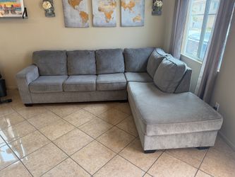 Grey Sectional Couch from Ashley Furniture