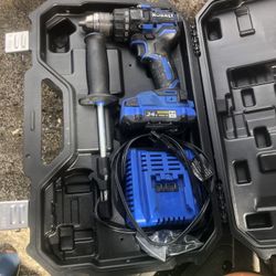 Kobalt Drill Battlers Charger And Case