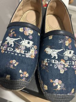Coach  Denim Espadrille 