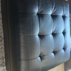 Faux Leather Ottoman In Great Condition 