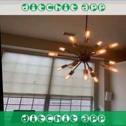 Rare Hanging Fixture - Unique Style Statement because country