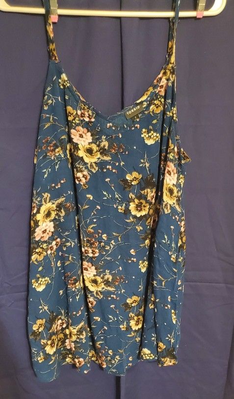 Floral Plus Size Tank