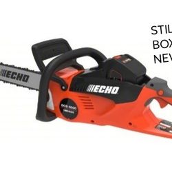 Brand New Echo Battery Power Chainsaw I Love