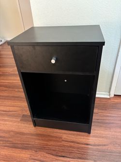 Nightstand with single drawer