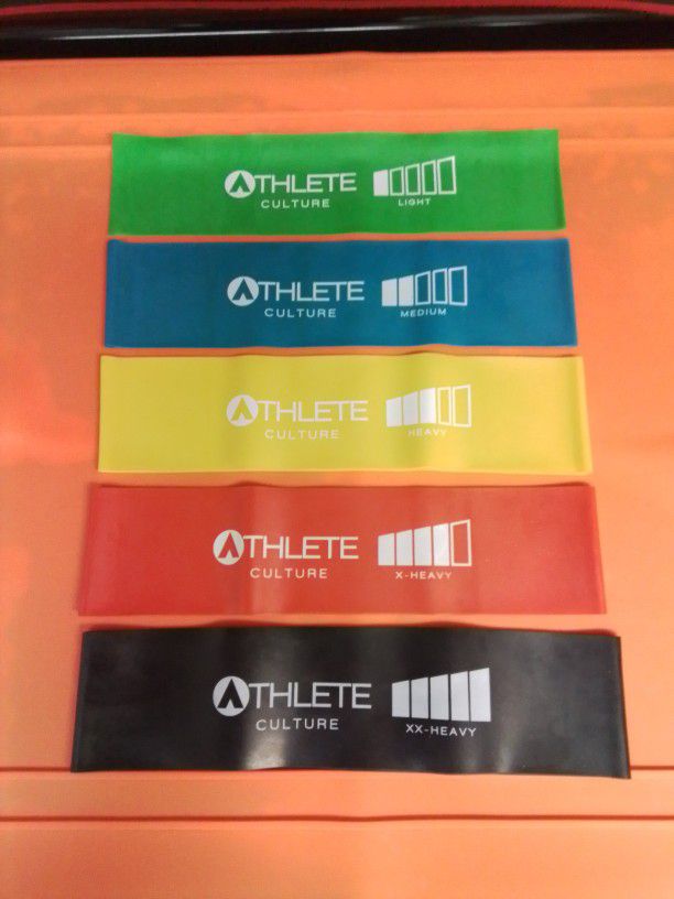 Athlete culture exercise bands_NEW_$5