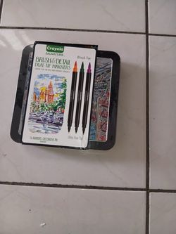 Crayola Signature Brush & Detail Dual-Tip Markers