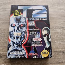 Terminator 2 Arcade Game T2 For Sega Genesis