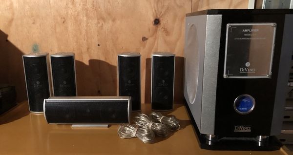 Divinci D 7 5 1ch Home Theatre Surround Sound System For In Divinci D 7 5 1ch Home Theatre Surround Sound System