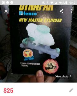 New master cylinder for 90s models Honda Accord