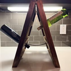 Z Gallerie 12 Bottle Wooden Wine Rack 