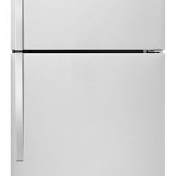 Brand New  30 in. 18.3 cu. ft. Top Freezer Refrigerator Built-In and Standard in Monochromatic Stainless Steel