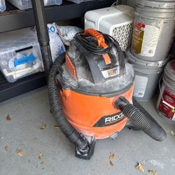 RIDGID NXT Wet/Dry Shop Vacuum.