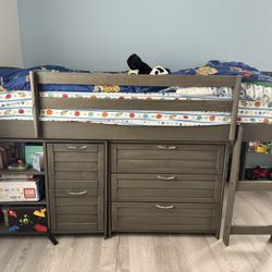 Twin size loft Bed 