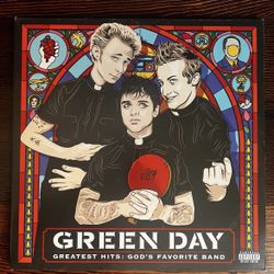 Signed Green Day vinyl Billie Joe Armstrong autograph