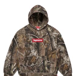 Supreme Box Logo Hooded Sweatshirt Realtree AP Camo FW25 L BRAND NEW