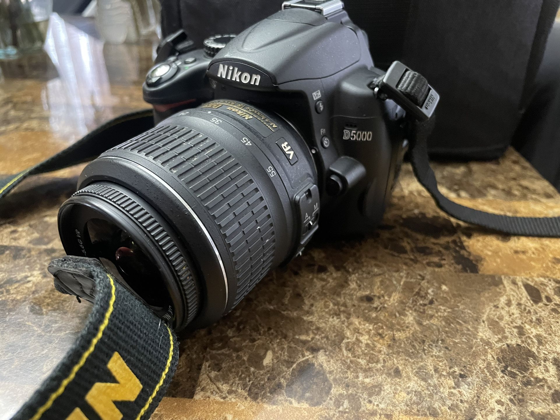 Nikon D5000 And Lens