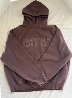 Fear of God Essentials Hoodie Brown - Size Small - $70 OBO