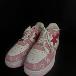 BAPE Hello Kitty Air forces 