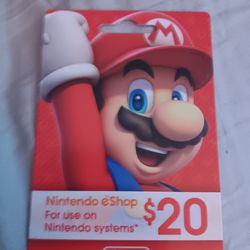 Nintendo Eshop Card For Sale