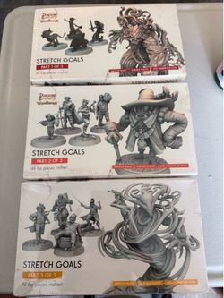 Dungeons and Laser Stretch Goals Woodhaven
