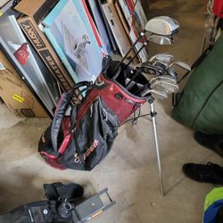 Warrior Custom Golf Set Budweiser Bag