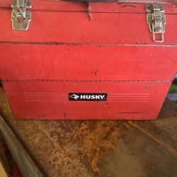Nice Husky Tool Box Lots Of Compartments $50 OBO