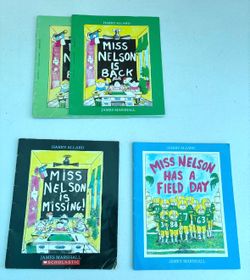 Miss Nelson Is Missing book series –4 books – reading, library, classroom, teacher