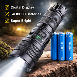 Tactical Flashlight 8000lm