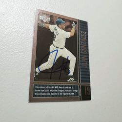 JUAN GONZALEZ - 2000 UPPER DECK BASEBALL LEGENDS CARD!! - Detroit Tigers 