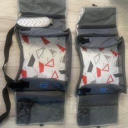 Kenley Kids Travel Trays (Set of 2) - Car Seat Lap Trays for Toddlers